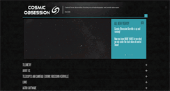 Desktop Screenshot of cosmicobsession.com